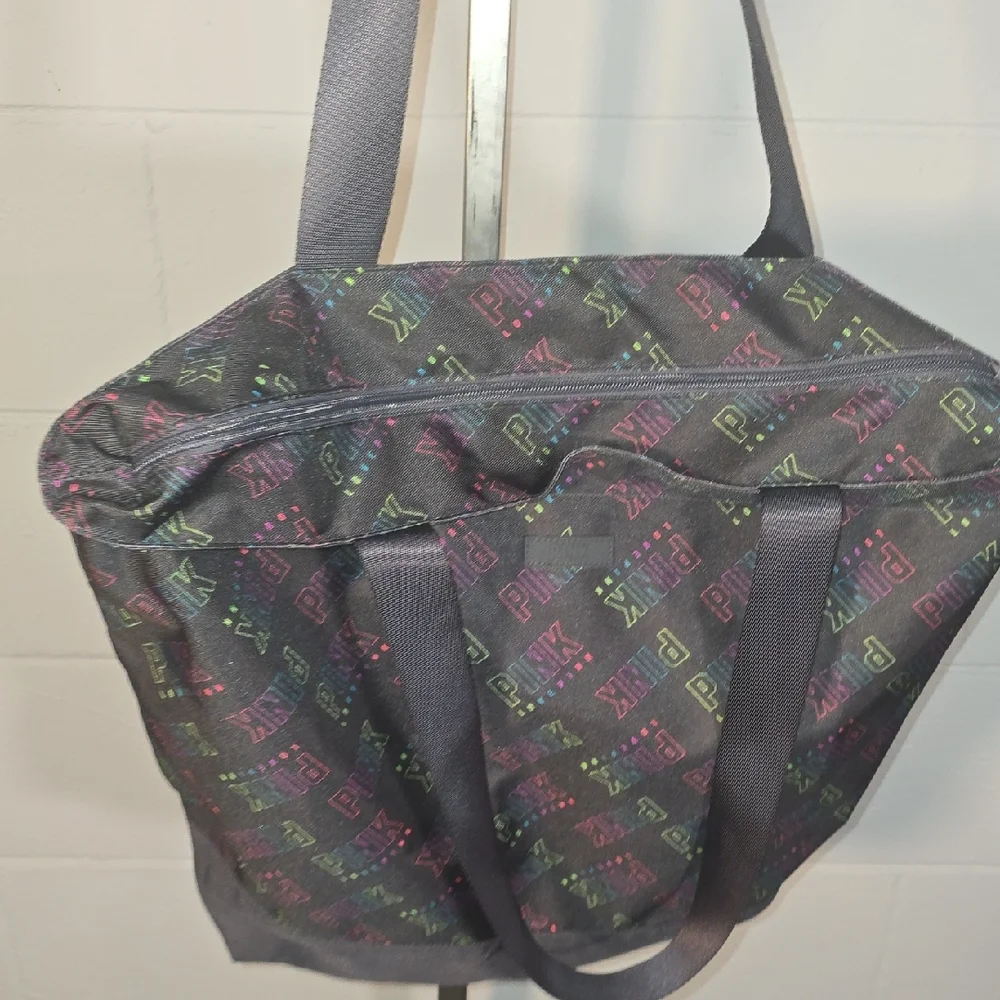 PINK Tote Bag with Spacious Interior and Durable Material